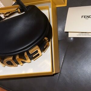 Fendi Black and Gold Women's Bag